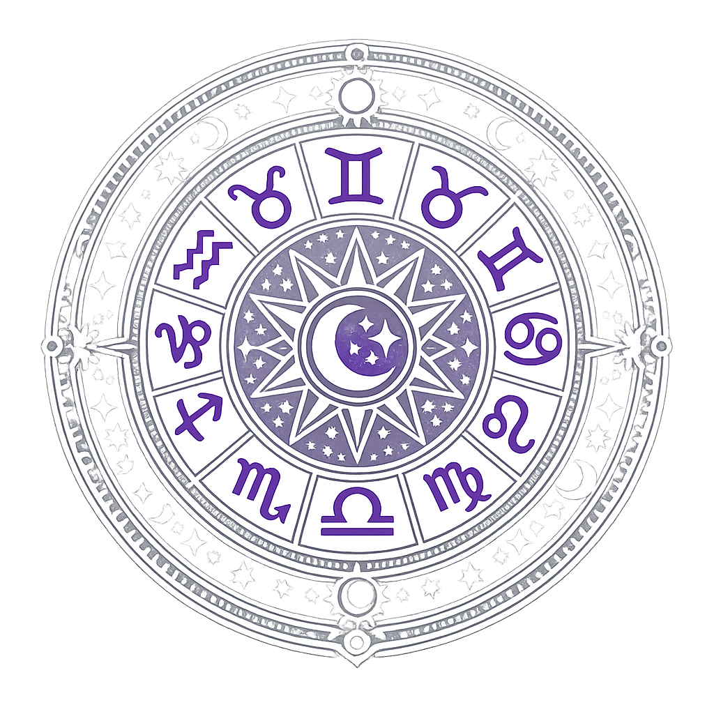 Todos los signos zodiacales en círculo
